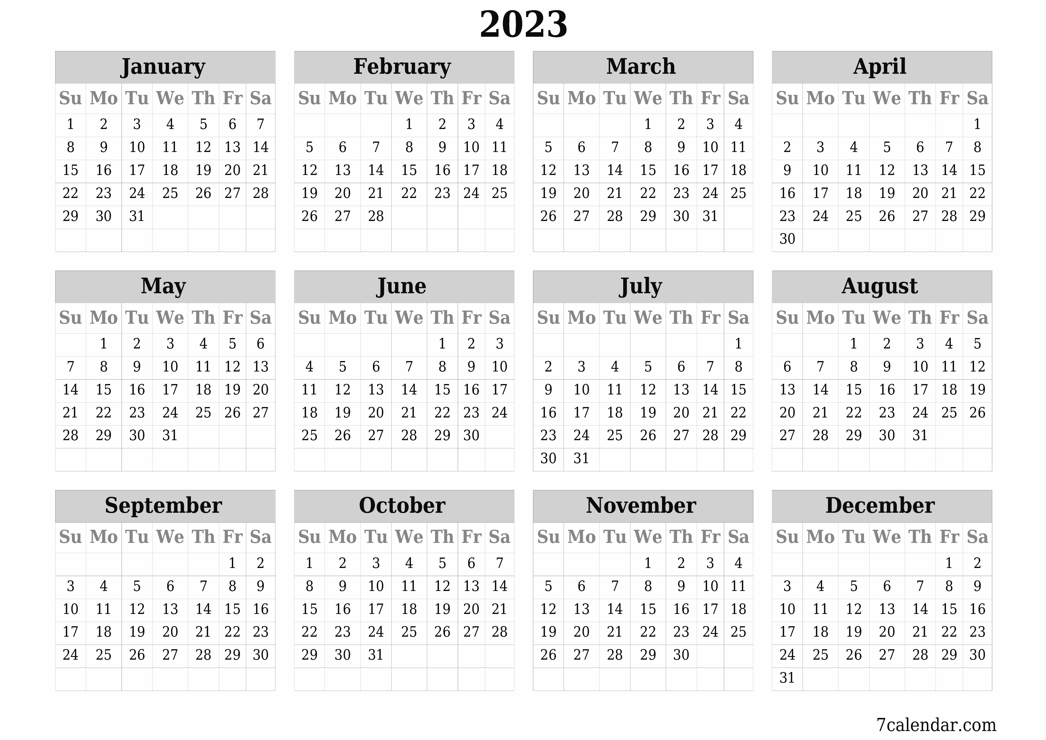 Making Plans For April 2024