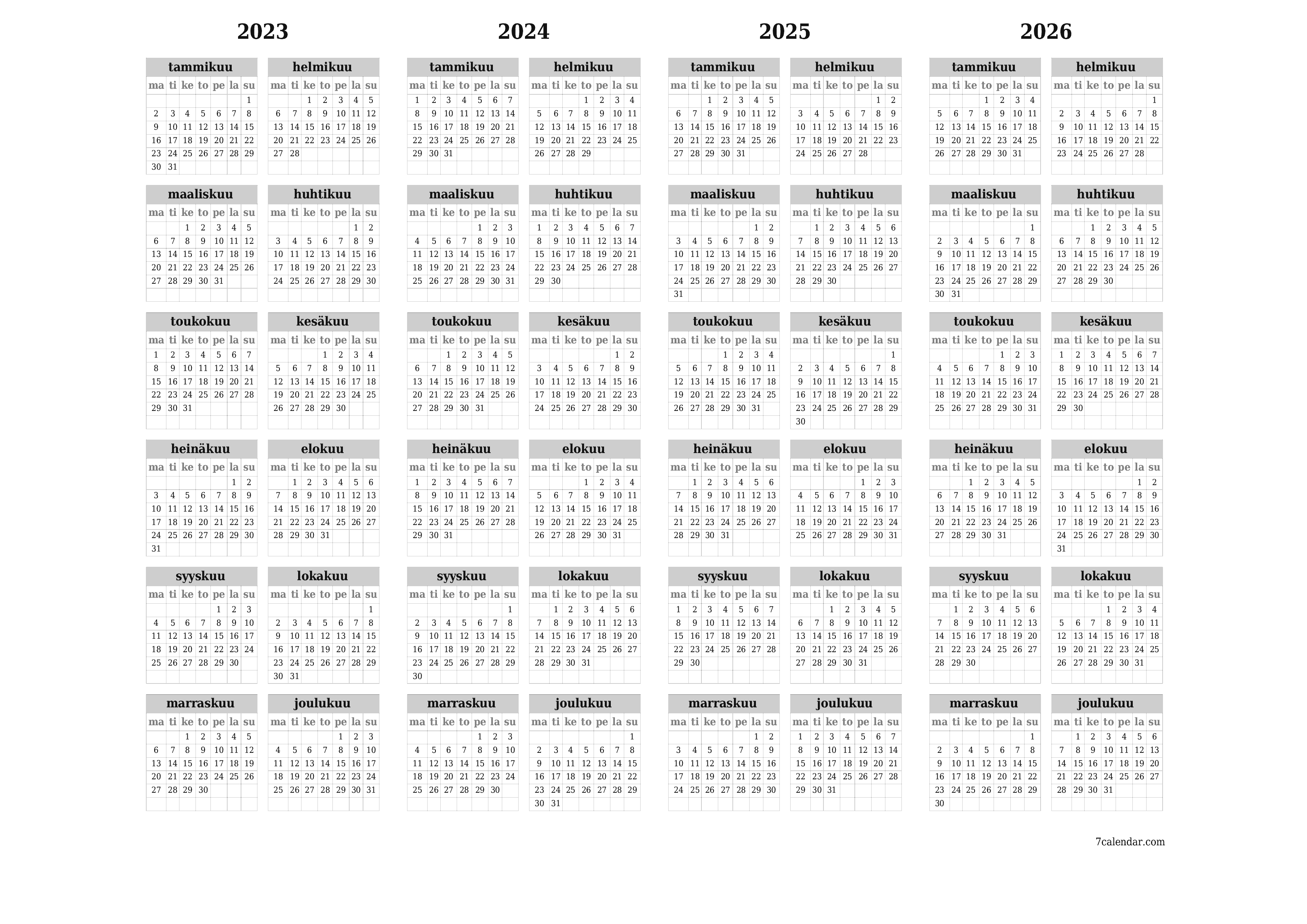 tulostettava seinä n malli ilmainen vaakasuoraan Vuosittain kalenteri syyskuu (syys) 2023